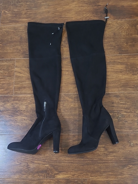 Sam Edelman Shoes - Sam Edelman 'Kent' Over the Knee Boot Black Suede Size 8.5